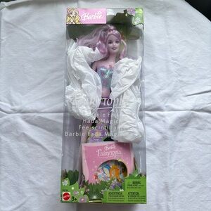 Barbie Fairytopia Sparkle Fairy Purple Doll and Mini Book Mattel 2003 UNBOXED